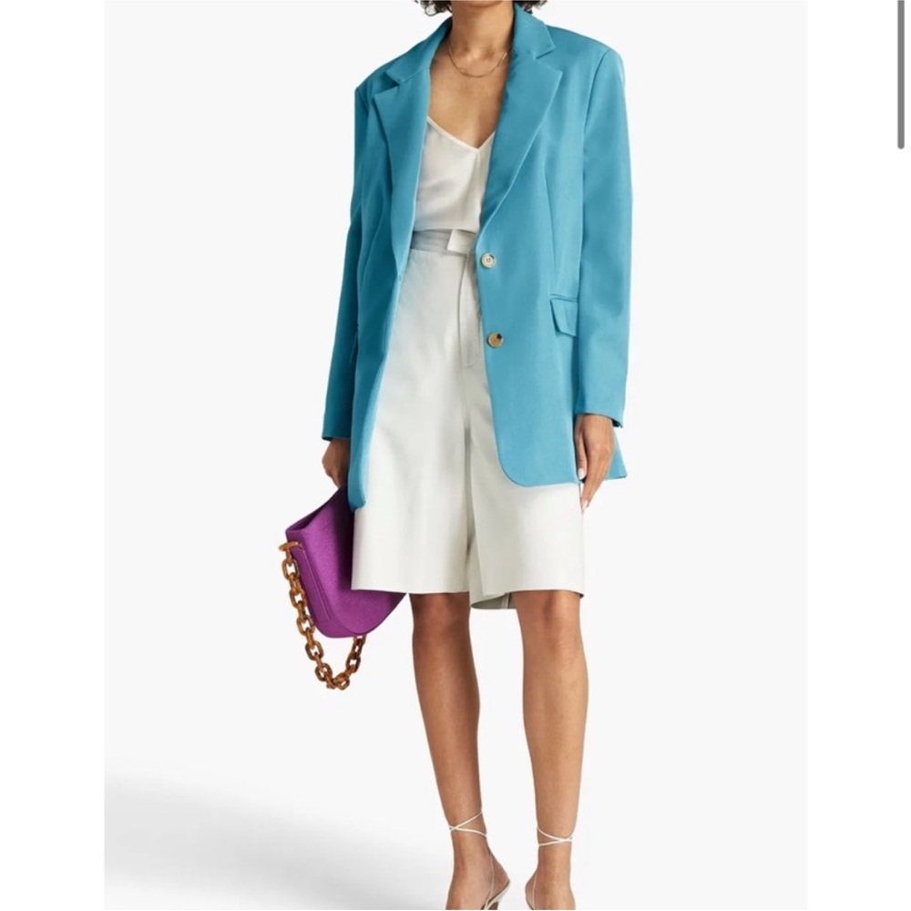 NEW Walter Baker Kira Oversized Crepe Blazer Size Medium